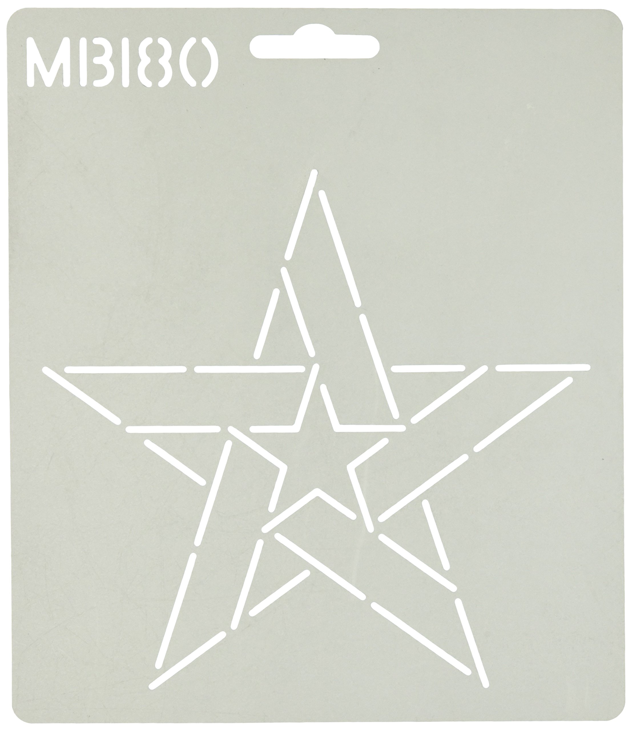 Quilting Creations Five Pointed Star Quilt Stencil, 5"