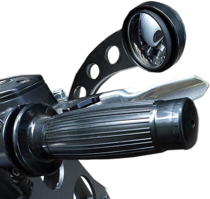 Motorcycle Low Profile Mirrors, Naked Steel Car Electronics