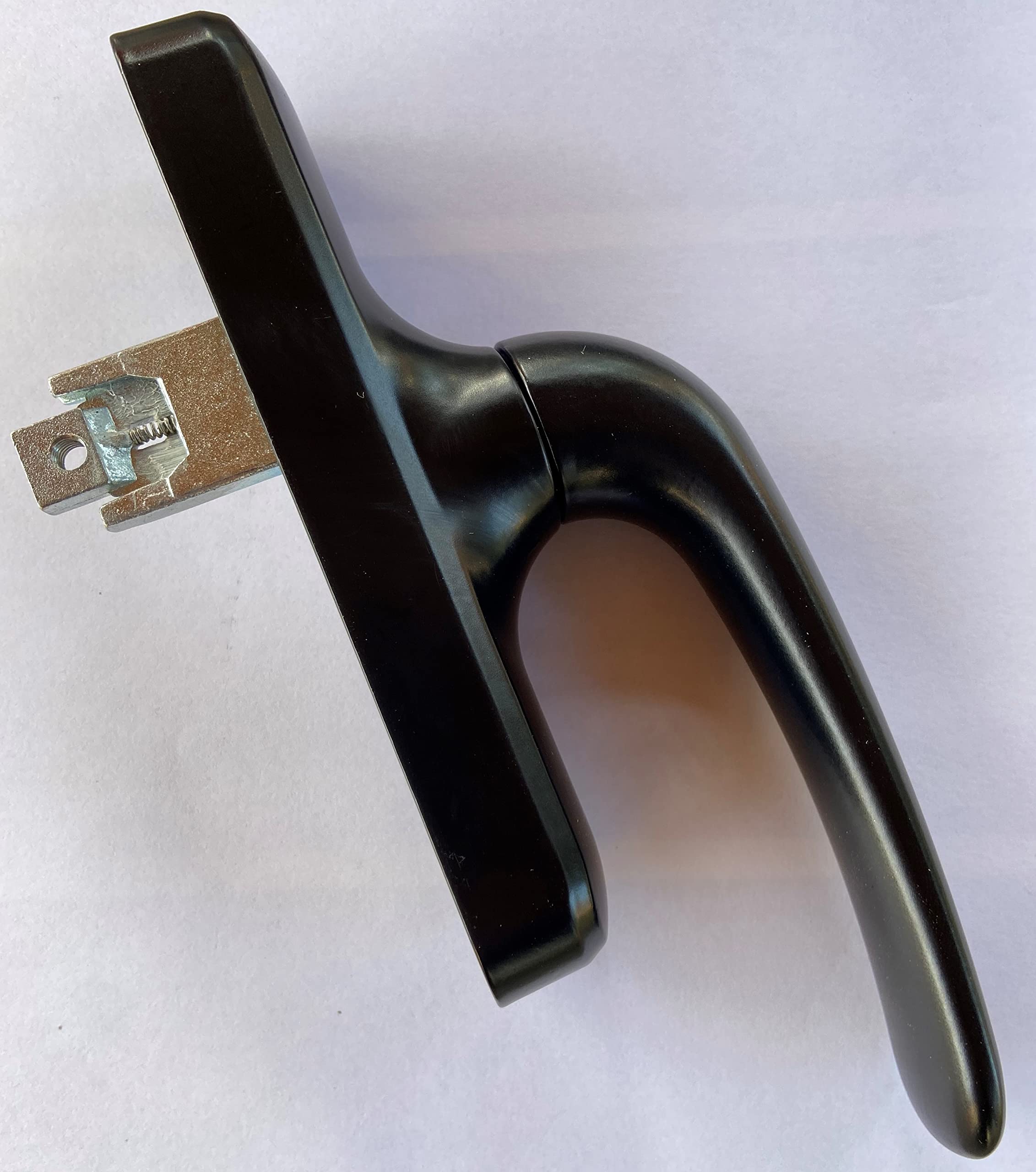 Cremonese Universal Handle Flip-Down Door Internal Opening for Aluminium Windows Doors (Black)