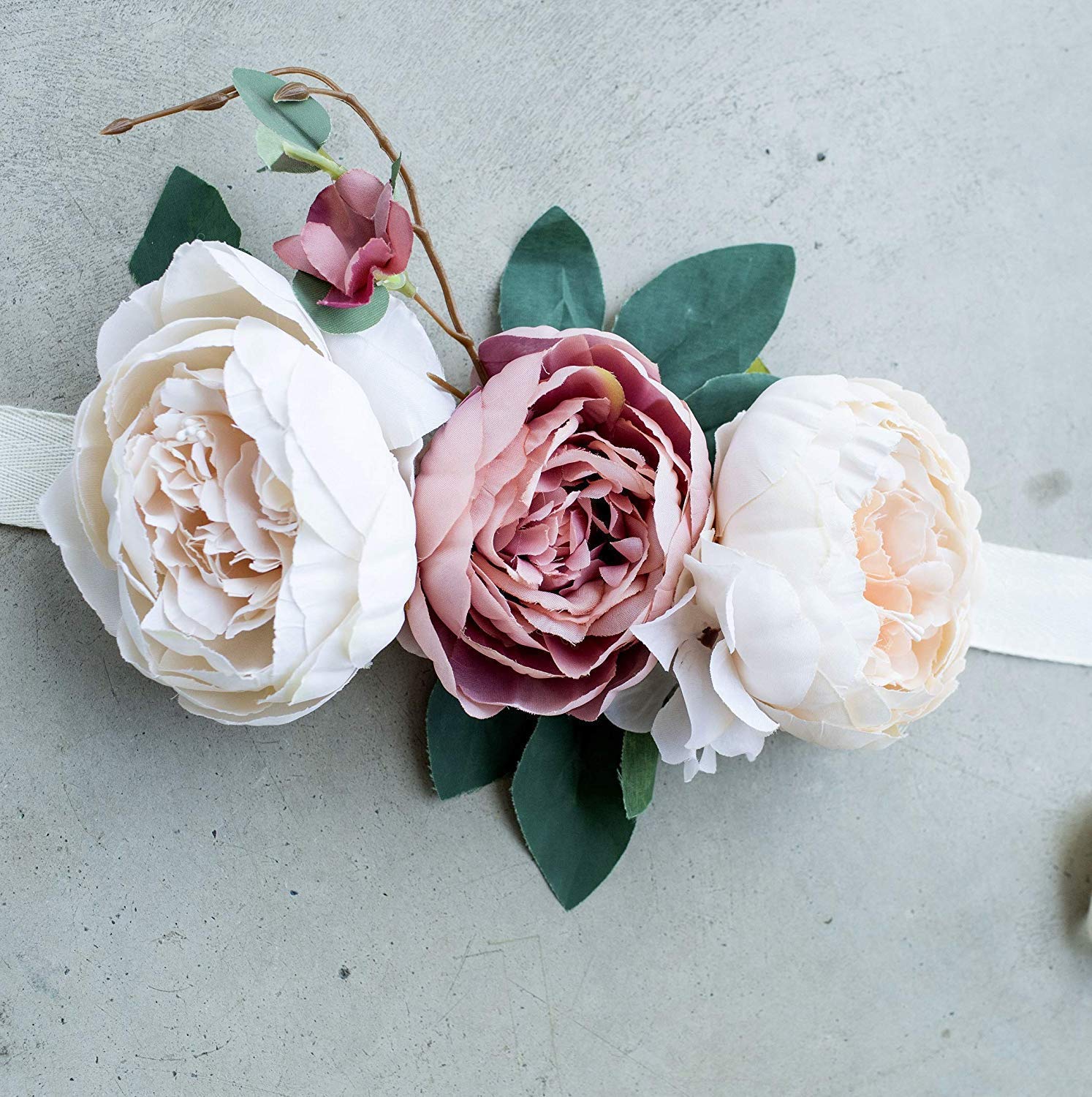 Floral Garland From Artificial Flowers Teepee Topper Floral Photo Prop Or Baby Shower Garland Silk Flower Arrangements