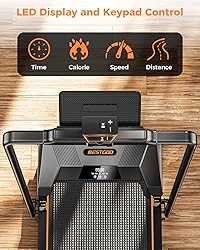 Walking Pad with Handle Bar, BestGod Treadmills for