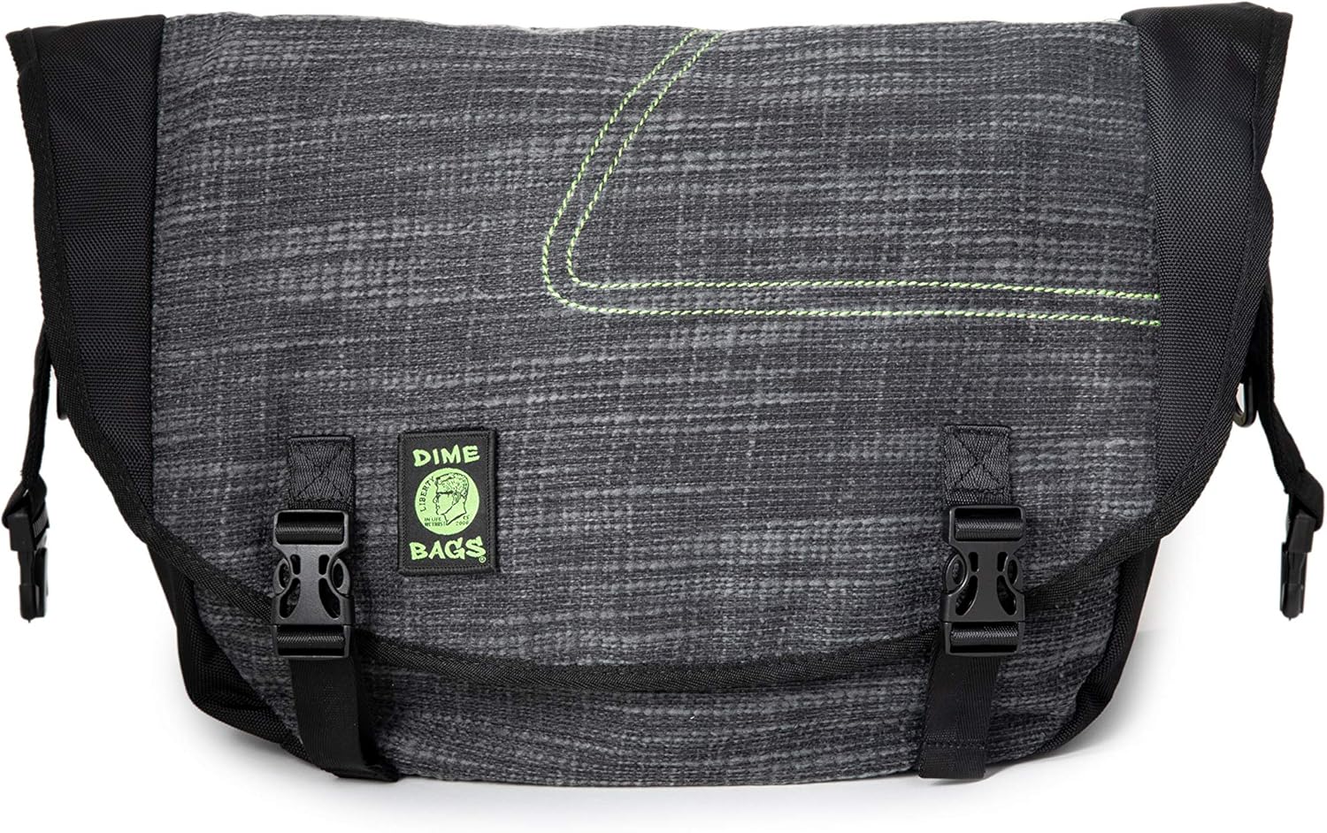 Dime Bags Voyage Messenger Over the Shoulder Bag with Padded Pouch for