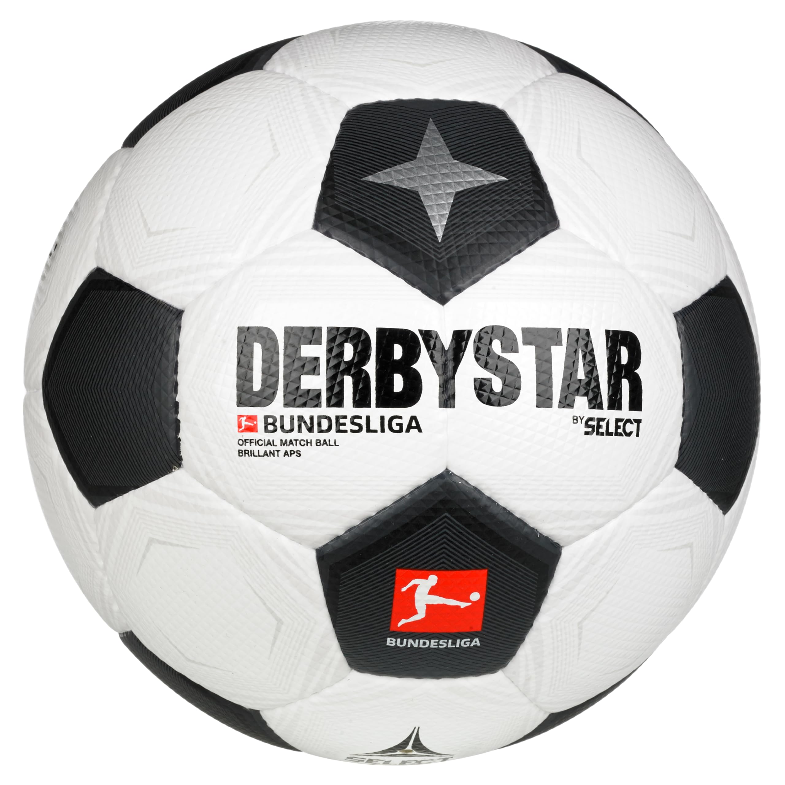 Derbystar Unisex - Adult Bundesliga Brillant APS Classic v23 Football, White, 5