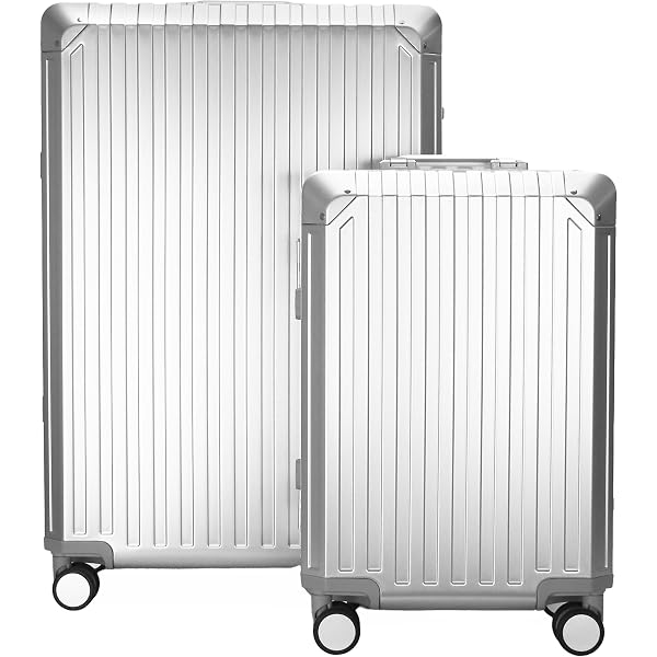 Amazon.com | XZSP AISU Metal All Aluminum Carry-on Luggage TSA