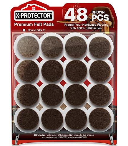 SHEPHERD HARDWARE PRODUCTS 1-1/2" Round Heavy Duty Felt Pads | Home Hardware