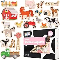 Aimants Résine Animaux Sauvages Lot De 12 Aimants Animaux Sauvages - Magnets Éducatifs Et