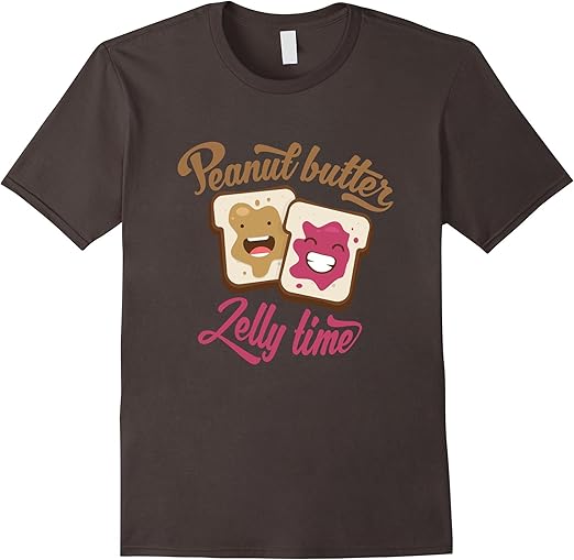 Peanut Butter Jelly Time TShirt Funny Food PB&J Shirt