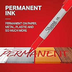 Sharpie Permanent Markers Set Fine Tip Markers