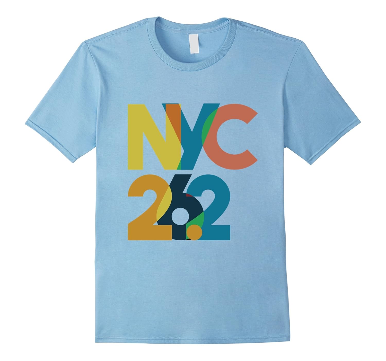 Colorful NYC Marathon T Shirt-ANZ