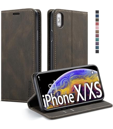 iPhoneＸ Amazon.com: ZZXX for iPhone X/Xs Wallet Case with RFID Blocking