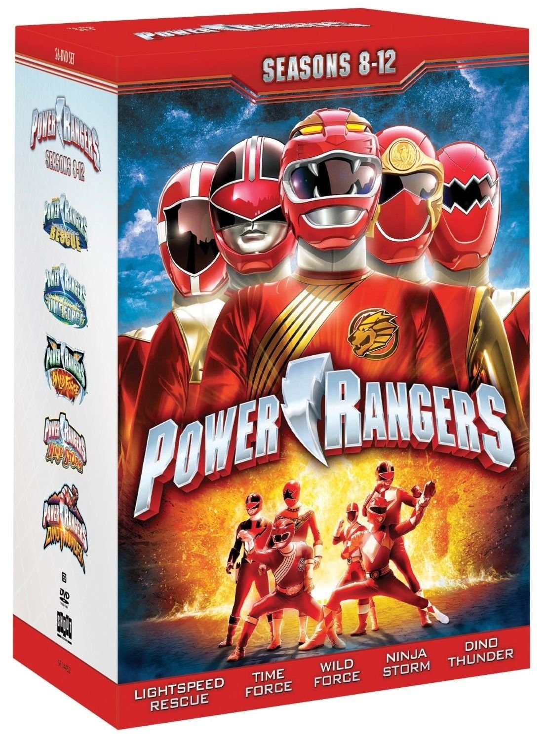 Amazon Com Power Rangers Complete Series Box Sets Seasons 1 17 Dvd 1993 09 Movies Tv