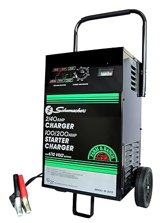 Amazon.com: Schumacher SE-3612 2/40/200 Amp Manual Wheel Charger