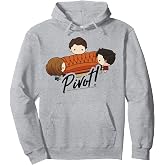 Friends Chibi Pivot Portrait Pullover Hoodie