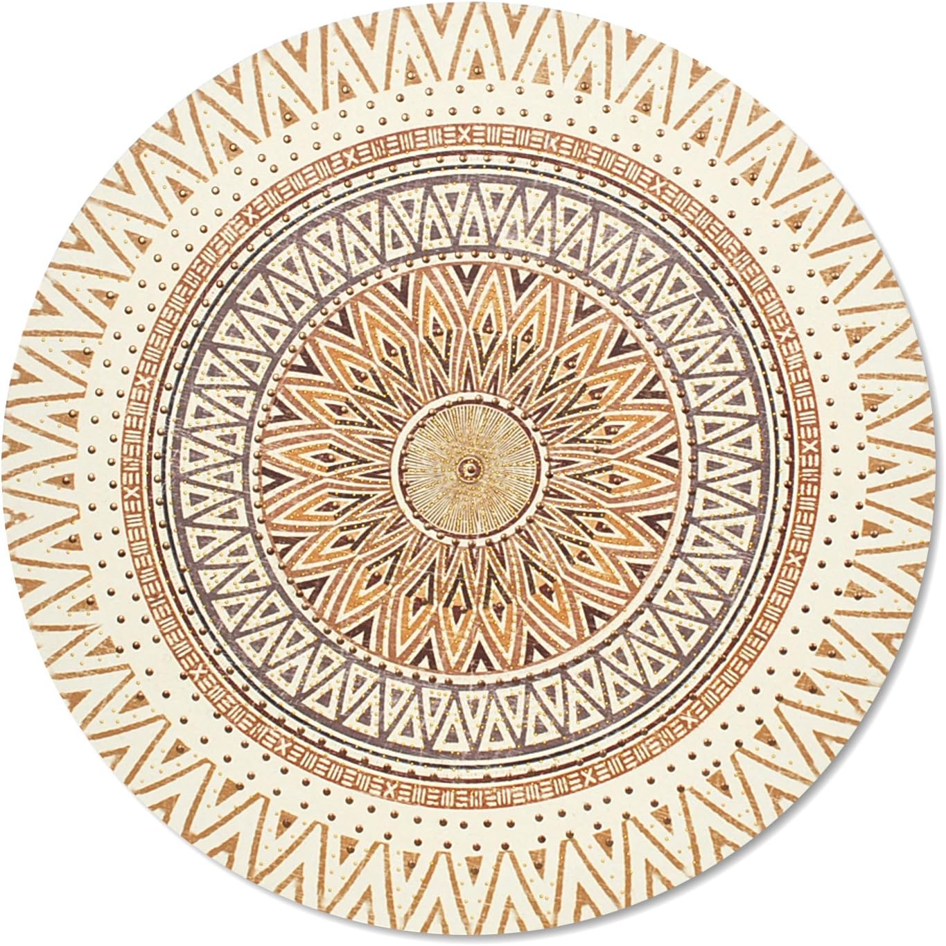 Art Deco Home - Deco Canvas Round 60x60 cm - 12910SG
