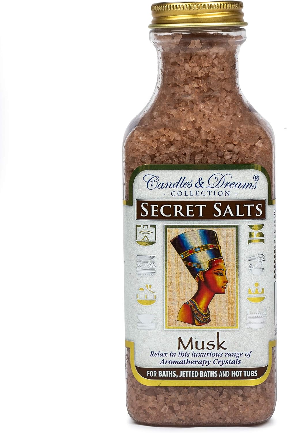 Hot tub Spa / Bath Aromatherapy Scents Crystals (Musk) Vegan (500g), 500 g (Pack of 1)