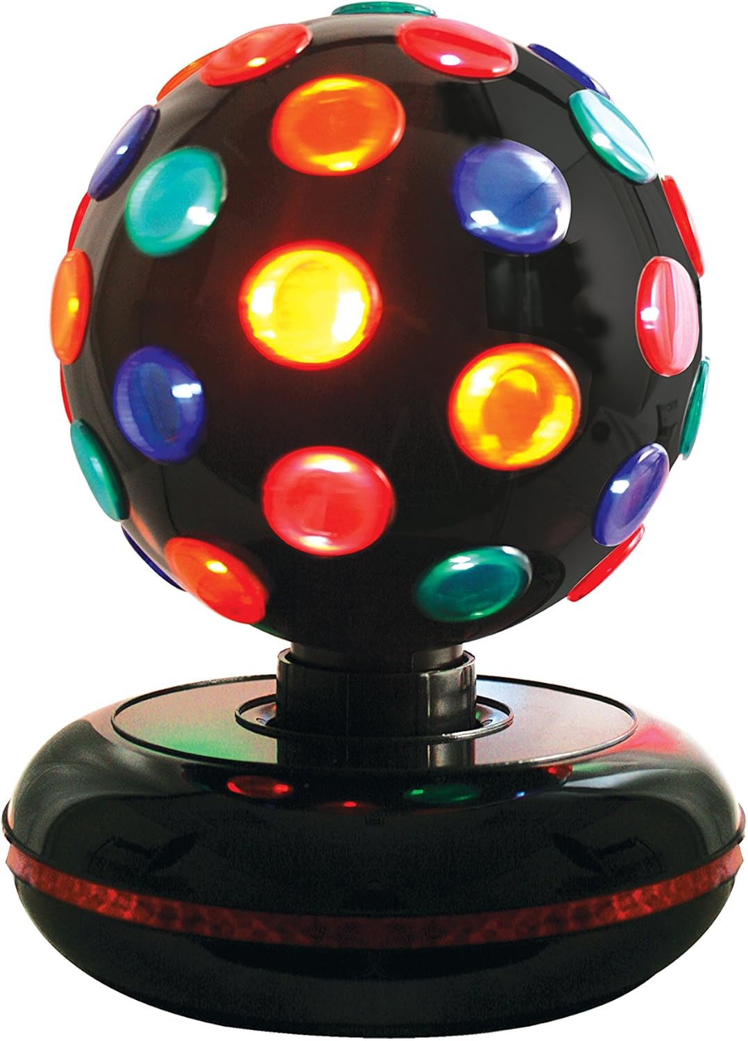 Global Gizmos 45830 Rotating 6-inch Disco Ball Light, Multi-Coloured: Amazon.co.uk: Kitchen & Home