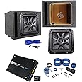 KICKER 45L7R122 12" 1200w L7R Solo-Baric Subwoofer+Vented Box+Mono Amplifier+Kit