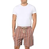 Lucky Brand Mens Lucky Brand Men's 7" Striped Linen Pull-on Shorts