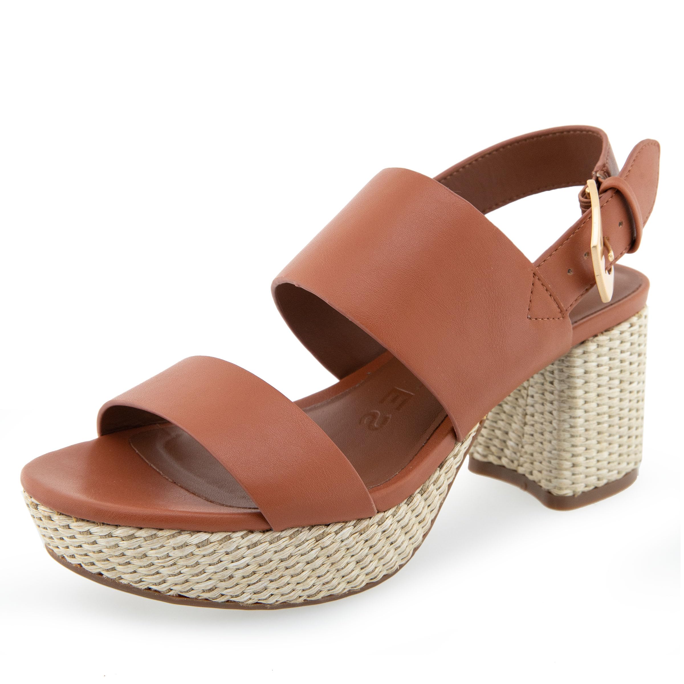 Aerosoles Women's CAMILIA Platform Sandal, Ginger Bread Combo, 10M Image