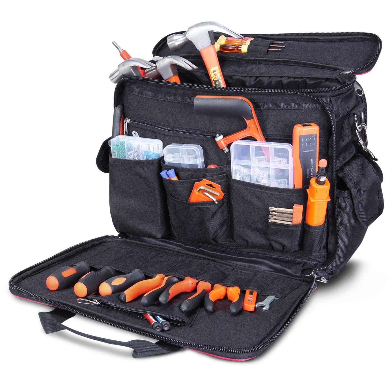 Lifewit Large Tool Bag,Electrician Tools Pouch 18 Inch Wide Open Mouth