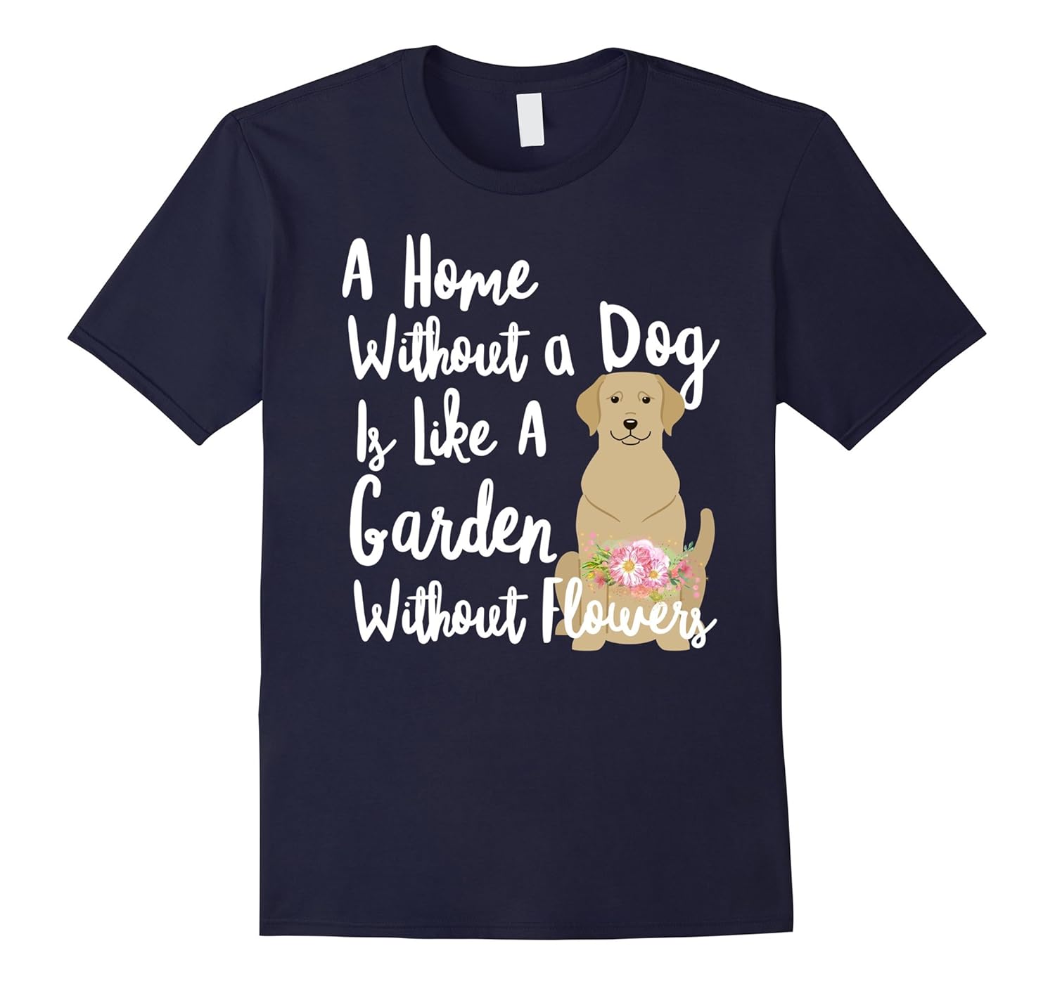 I love My Dog T-Shirt Yellow Labrador Lab-ANZ