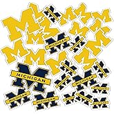 Desert Cactus University of Michigan Sticker Wolverines UM U of M Sticker Vinyl Decals Laptop Water Bottle Car Scrapbook Sheet T1 (Type 1-1)