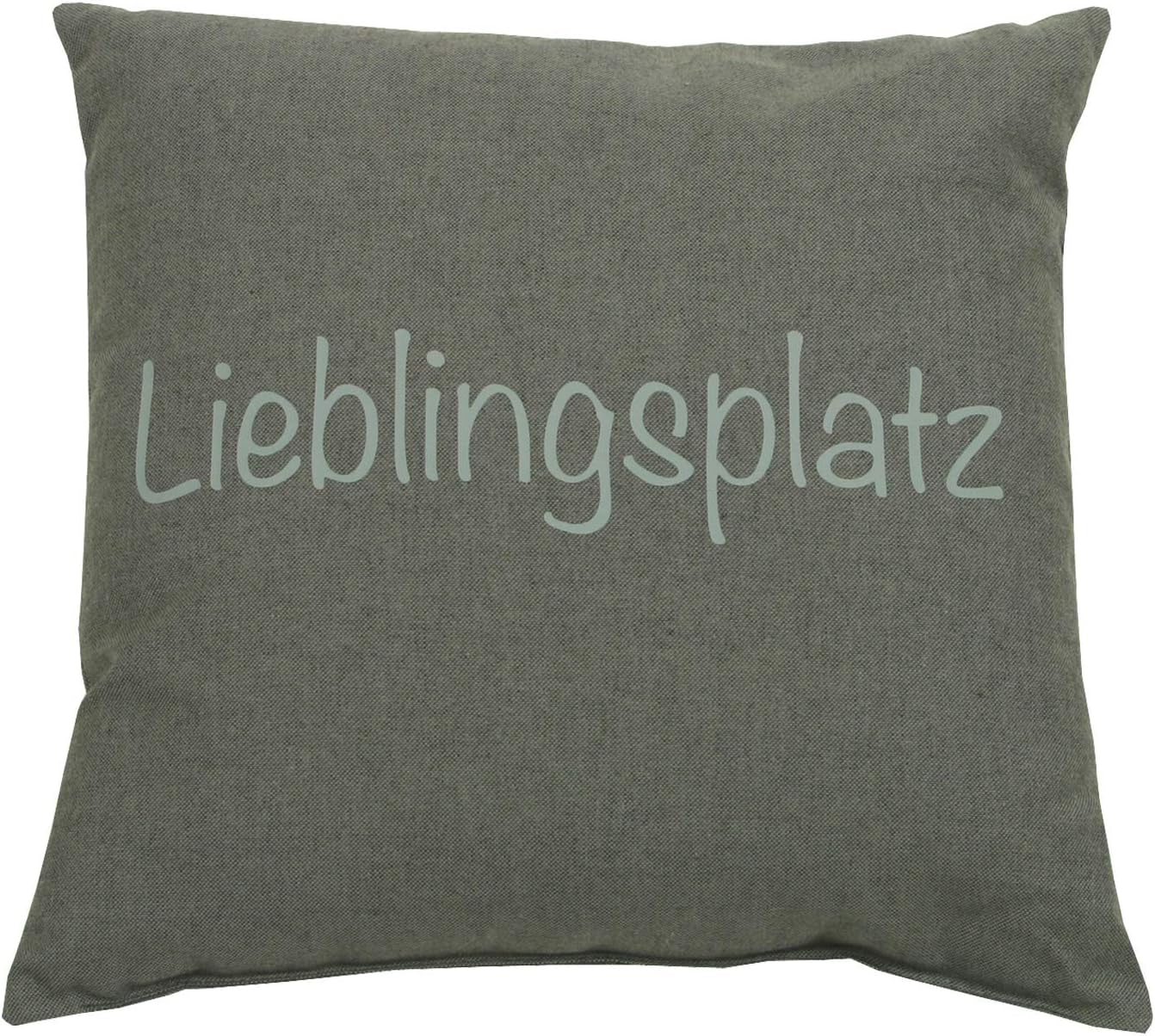 Couchkissen Dekokissen Sofakissen Mischgewebe Grau 40x40 cm