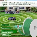Headley Tools 200m Boundary Cable for Robotic Lawnmower +50 Pegs +10 Connectors view 2