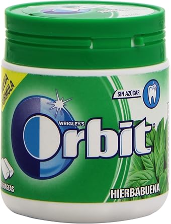 Orbit Bote - Chicle Sin Azúcar Hierbabuena 60 grágeas: Amazon.es: Alimentación y bebidas