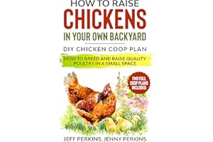 How to Raise Chickens in your own Backyard: DIY Chicken Coop Plan - How to Breed and Raise Quality Poultry in a Small Space