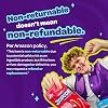 JOYRIDE Sour Blue Raspberry Strips - Sour Belt Healthy Candy, 6-Pack ...