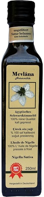 JETZT Testen Mevlana Ägyptisches Schwarzkümmelöl 250 ml, UNGEFILTERT, Kennenlernpreis