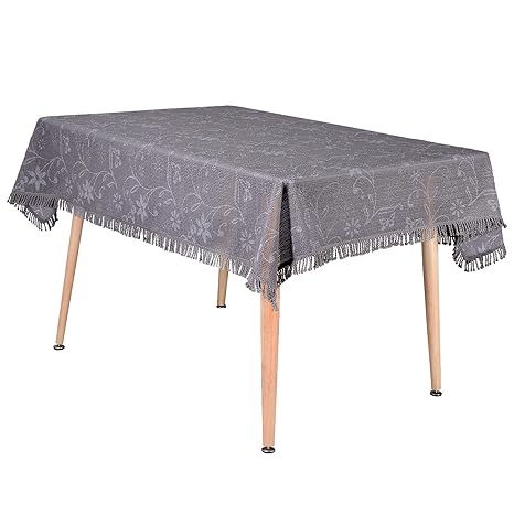 HOLISTAR 0800145 Gartentischdecke Weichschaum 3D Druck mit Quaste geschäumt Wetterfest Witterungsbeständig Rutschfest Outdoor