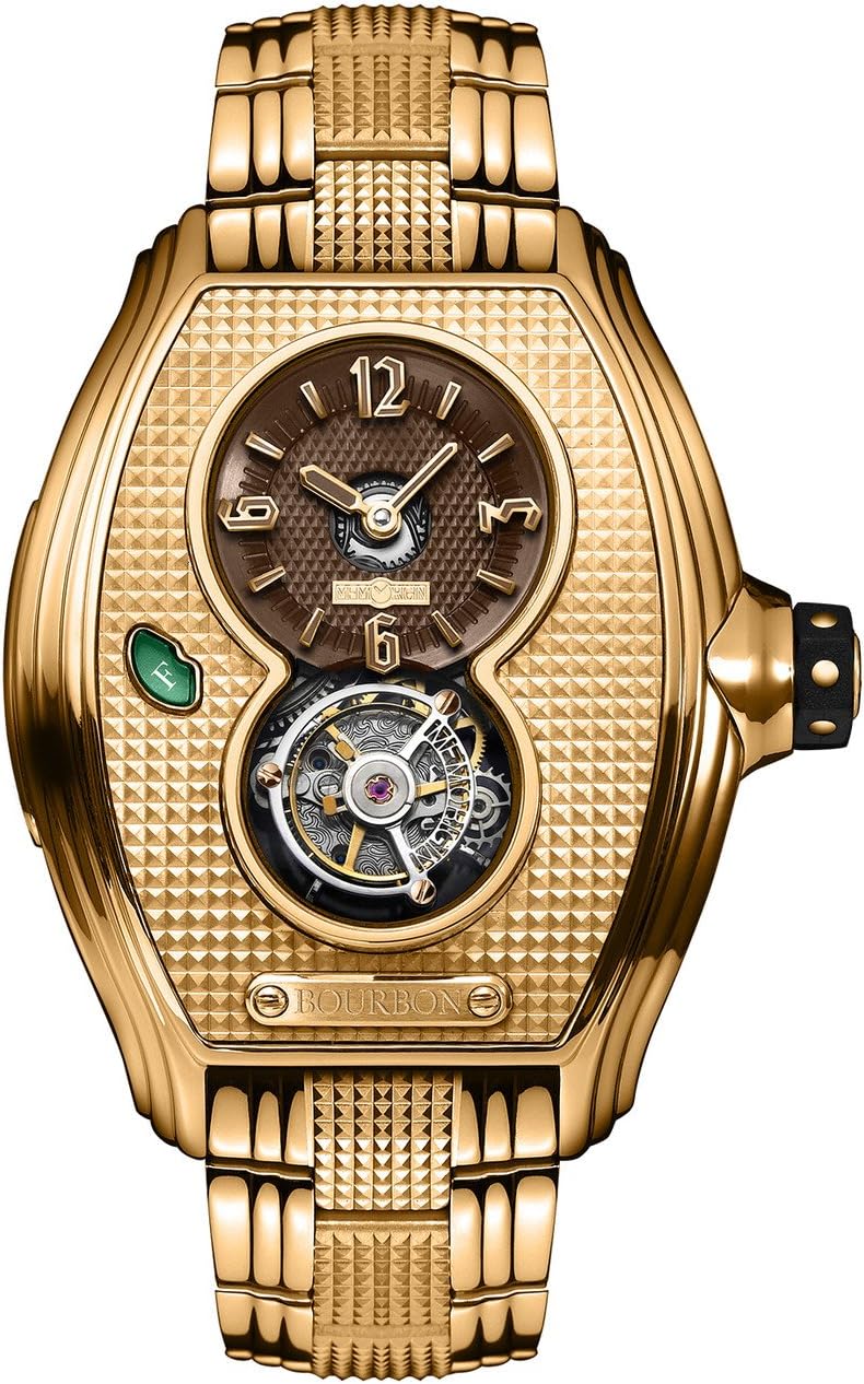 Memorigin Bourbon Series Tourbillon Watches Gold Color