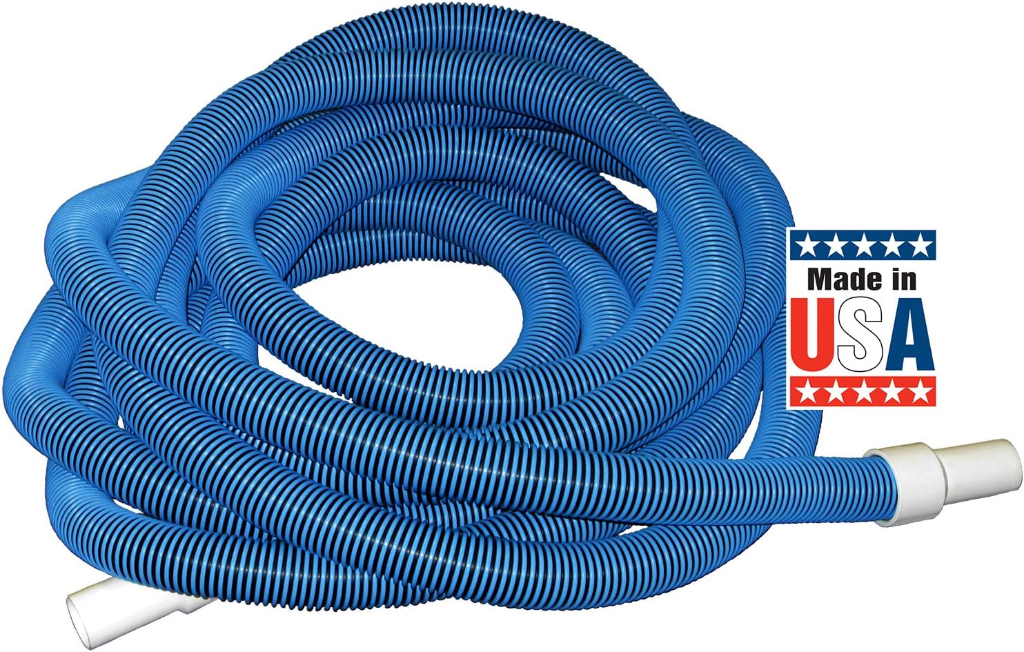 Poolmaster 33430 Heavy Duty In-Ground Pool Vacuum Hose With Swivel Cuff, 1-1/2-Inch by 30-Feet, Neutral : Swimming Pool Hoses : Garden & Outdoor
