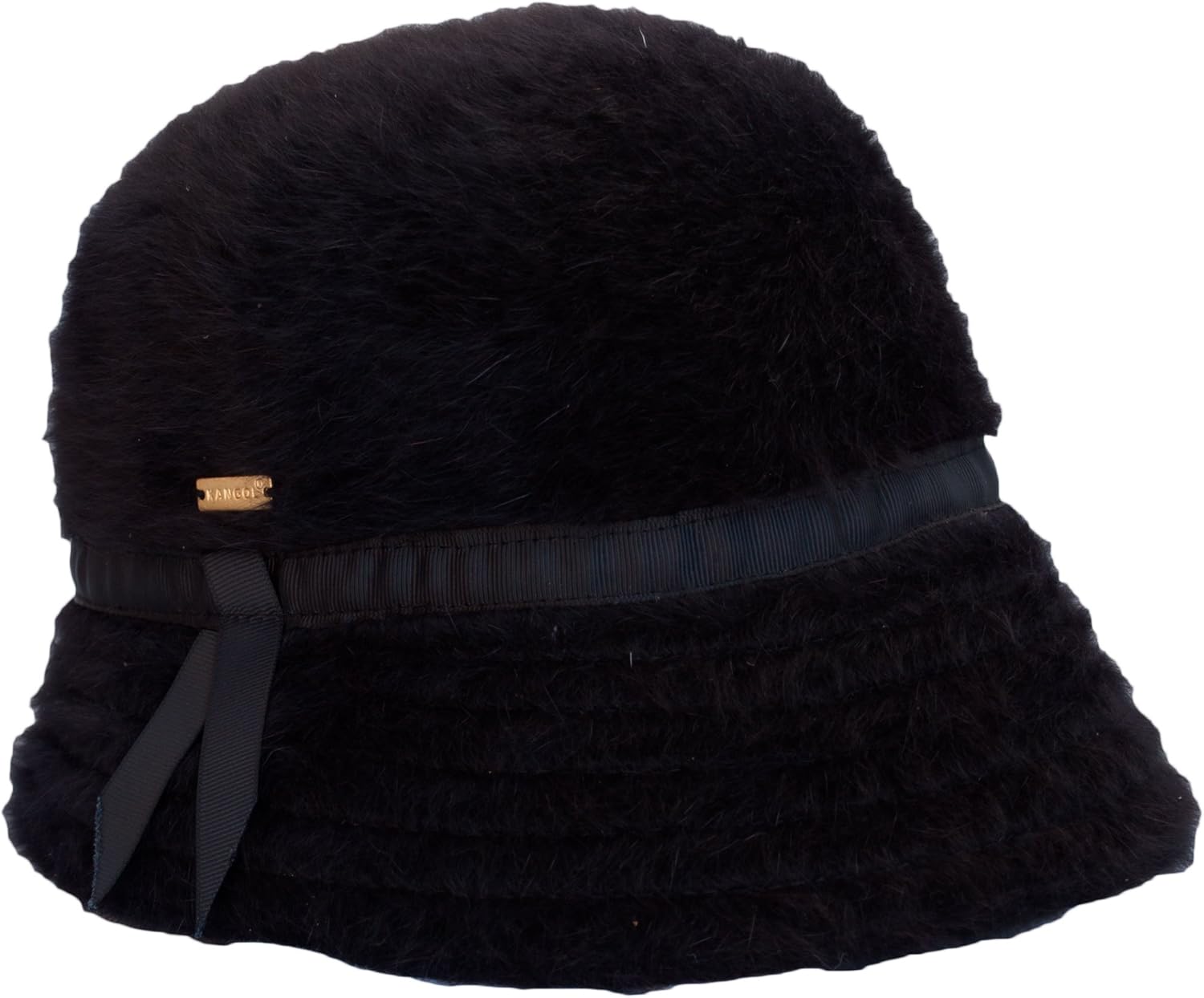 Kangol Furgora Cloche Angora Blend Women's Hat (Small, Black) Amazon
