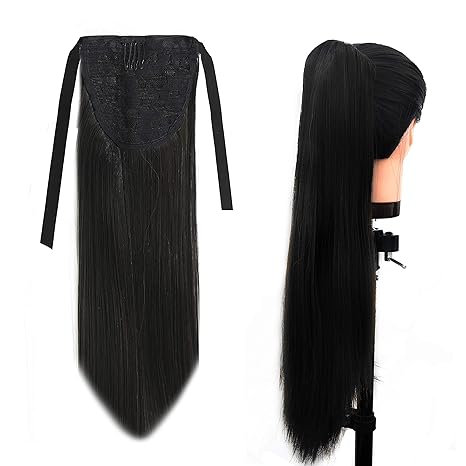 Paradise High Quality Straight Ribbon Ponytail Hair Extensions