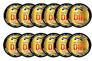 TeaZA Herbal Energy Pouch Spicy Cinnamon Flavor, Nicotine Free, Tobacco Free Pouches Smokeless Tobacco Replacement, Made with Green Tea Energy Dip Pouches (12 Pack)