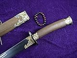 Qing Broadsword&清刀/Damascus Steel/Rosewood