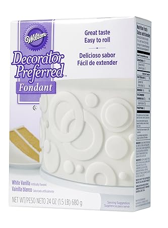 Amazon Com Wilton 710 2301 Decorator Preferred Fondant White 24
