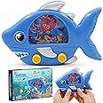 YoYa Toys Aqua Rings Shark Handheld Game for Kids - Retro Toys and Nostalgic Car Activities for Kids - Portable Road Trip Toys and Calming Travel Games - Great Shark Toys Gift and Party Favors