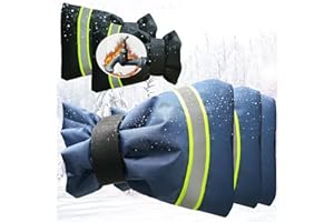HYWMLY Outdoor Faucet Covers for Winter Freeze Protection,Hose Covers for Winter with Reflective Strips,Thickened Anti-Freeze Hose Bib Covers for Winter,Outside Faucet Cover Freeze Protection