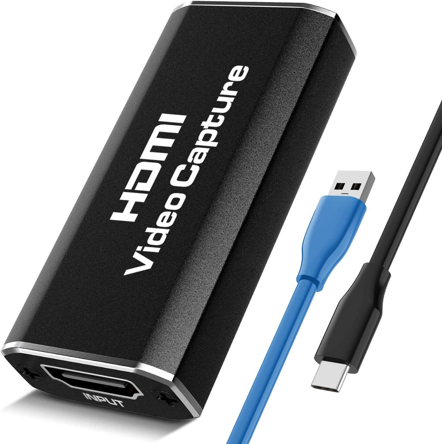 Audio Video Capture Cards - HDMI to USB 2.0 Record Card Output High Definition 1080P/30Hz, Record via DLSR, Action Cam and PC for Gaming Streaming Live Broadcasting Teaching: Home Audio & Theater