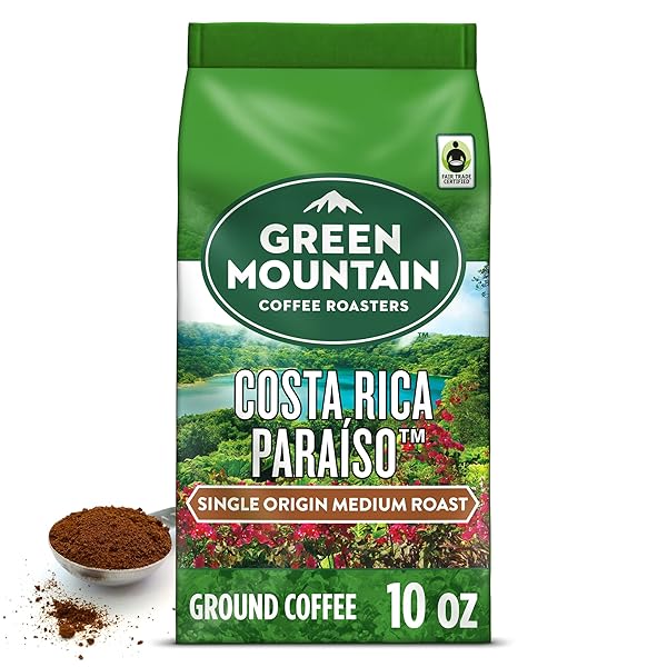 GREEN MOUNTAIN COFFEE ROASTERS COSTA RICA PARAISO GROUND...