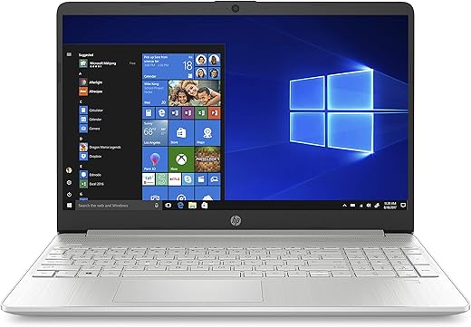 HP - PC 15s-fq1000sl Notebook, Intel Core i7-1065G7, RAM 8 GB, SSD 512 GB, Grafica Intel Iris Plus, Windows 10 Home, Schermo 15.6&rdquo; FHD Antiriflesso, Lettore Impronte Digitali, USB Type-C, Argento