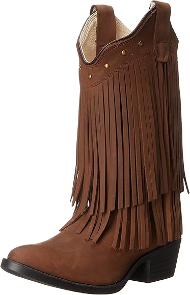 old west fringe boots