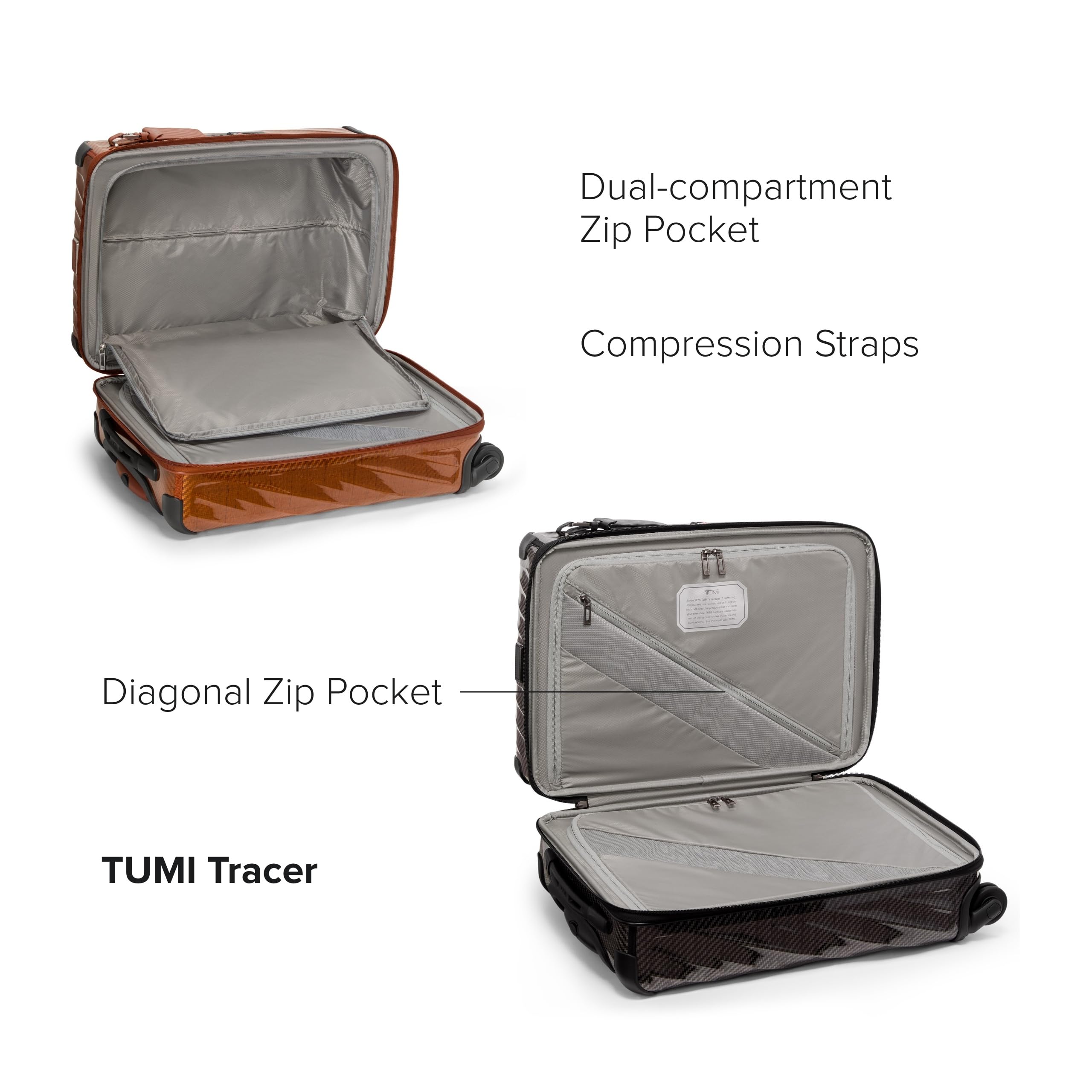 TUMI 19 Degree Lite 4 Wheel Luggage - Lightweight and Highly Durable, Modern Contour, Hard Shell Men's and Women's Suitcase - 21.75