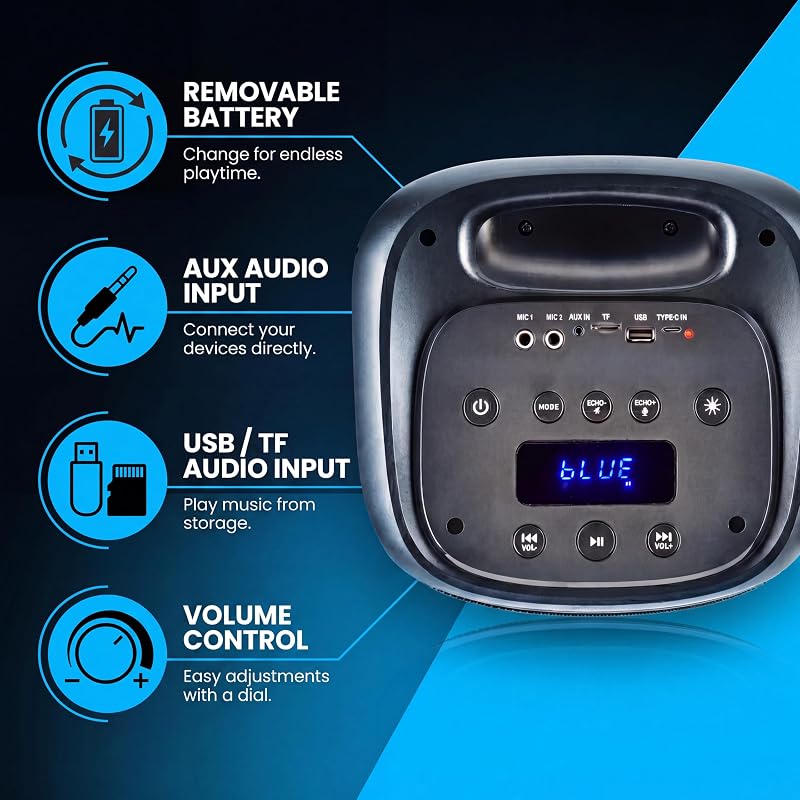 Wild Glam – Coluna Compatível com Bluetooth