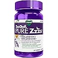 Vicks ZzzQuil PURE Zzzs Melatonin Sleep Aid Gummies with Chamomile, Lavender, & Valerian Root, 1mg per gummy, 48 Count