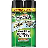 Spectracide 65865 HG-65865 Wasp & Hornet Killer Aerosol, 20-oz, 2-PK, Case Pack of 2, Multicolor